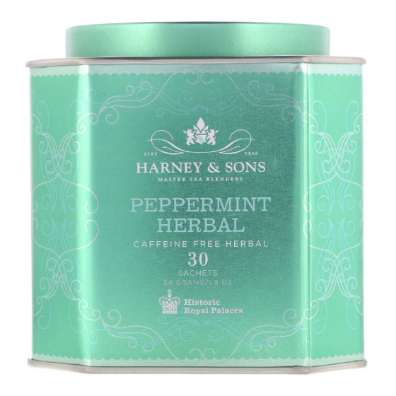 Arbata Harney & Sons „Peppermint Herbal“, 30 vnt. Arbata Harney & Sons „Peppermint Herbal“, 30 vnt.