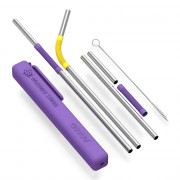 Reusable straws Asobu “Purple”