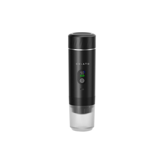 CHiATO brewPLAY Smart draagbaar espresso apparaat – zwart