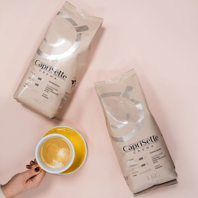 Kavos pupelės Caprisette „Crema“, 1 kg