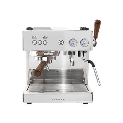Ascaso Baby T Zero pusiau automatinis kavos aparatas – sidabrinis