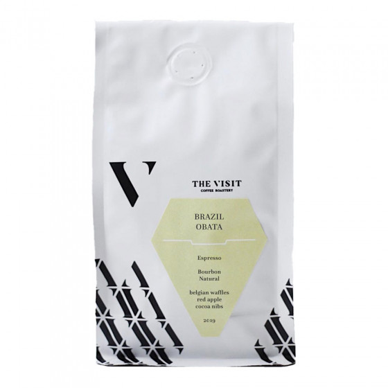 Kaffeebohnen The Visit Coffee „Brazil Obatã Santo Antônio Do Amparo Espresso“, 1 kg