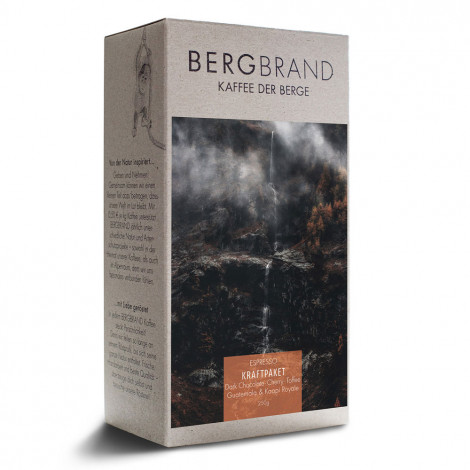 Kaffeebohnen Bergbrand Kaffeerösterei Kraftpaket Espresso, 250 g