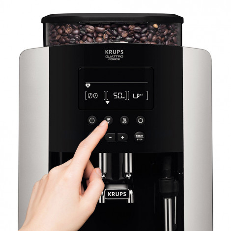 Krups Arabica EA817840 Bean to Cup Coffee Machine – Black&Silver