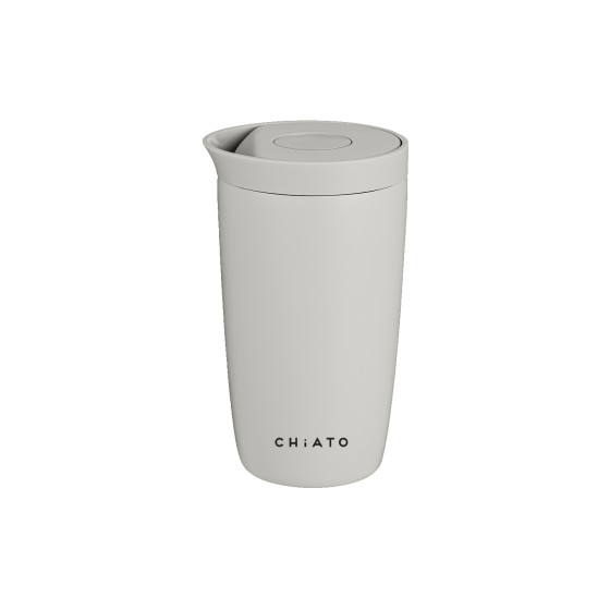 CHiATO Home dailySIP Soft Cream termosmugg för resor, 350 ml – sand
