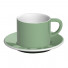 Cappuccino cup with a saucer Loveramics Bond Mint, 150 ml