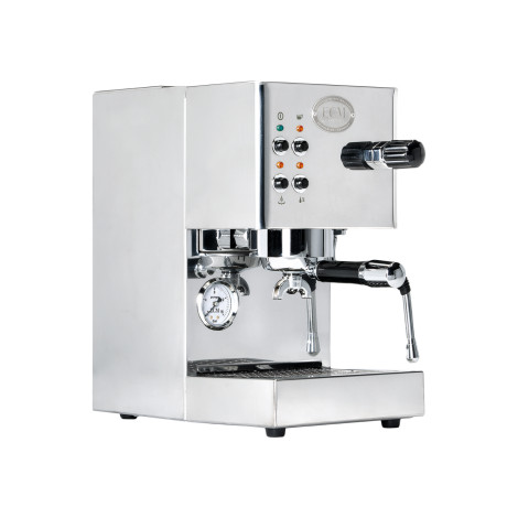 ECM CASA V Single Boiler System espressomasin, kasutatud demo – hõbedane