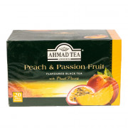 Juodoji arbata Ahmad Tea „Peach & Passion Fruit“, 20 vnt.