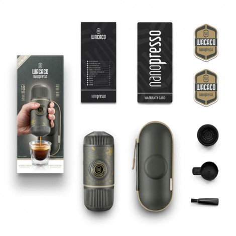 Portable espresso machine WACACO “Nanopresso Dark Souls Grey”