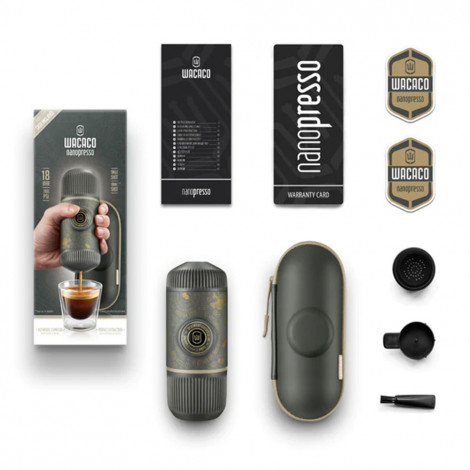 Portable espresso machine WACACO Nanopresso Dark Souls Grey