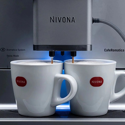 Nivona CafeRomatica NICR 970 täysautomaattinen kahvikone – harmaa