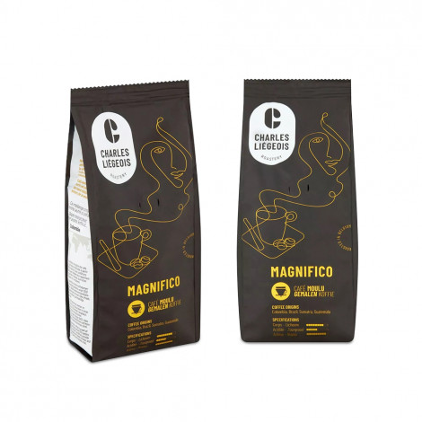 Ground coffee set Magnifico, 2 x 250 g