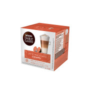 Kafijas kapsulas NESCAFÉ® Dolce Gusto® Caramel Latte Macchiato, 8+8 gab.
