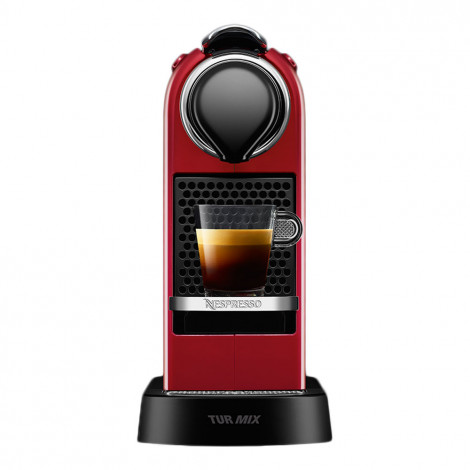 Demonstracinis kavos aparatas Nespresso „Citiz Cherry Red“