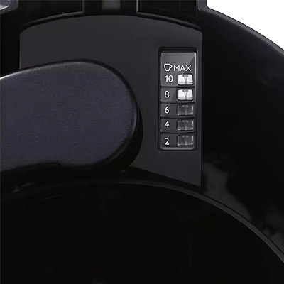 Philips HD7459/20 filtrinis (lašelinis) kavos aparatas – juodas