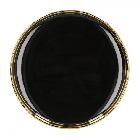 Tasse mit Untertasse und Löffel Homla „SINNES Black“, 200 ml