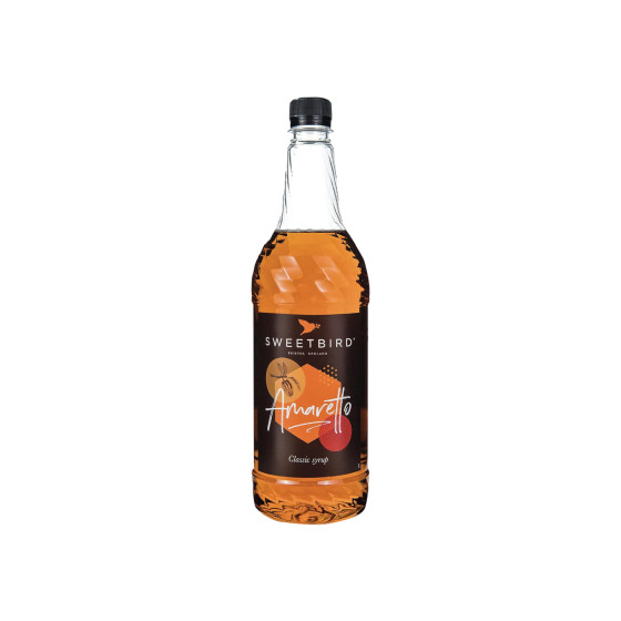 Syrop do kawy Sweetbird Amaretto, 1 l