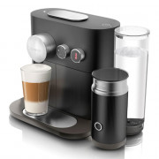 Kaffeemaschine Nespresso „Expert&Milk Black“