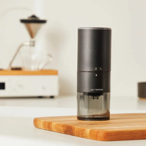 Battery-powered coffee grinder Joy Resolve Groove Compact