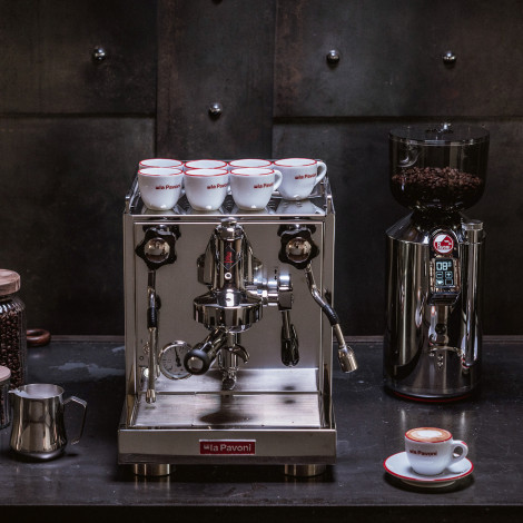 La Pavoni New Cellini Classic manuaalinen espressokeitin – teräs