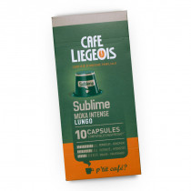 Kafijas kapsulas Nespresso® automātiem Café Liégeois “Sublime”, 10 gab.