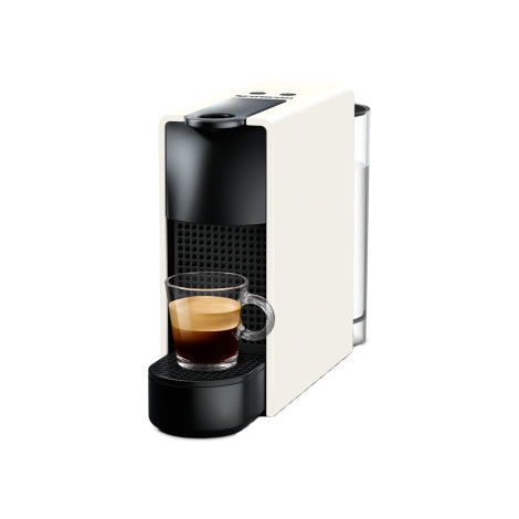 Nespresso Essenza Mini White Maschine mit Kapseln von DeLonghi – Weiß
