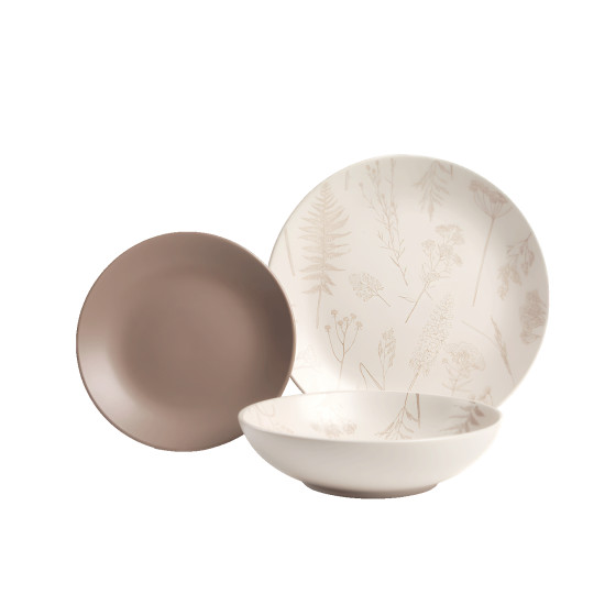 Zestaw obiadowy Homla BARI, 18 szt.