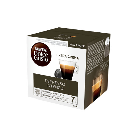 Coffee capsules NESCAFÉ® Dolce Gusto® Espresso Intenso, 16 pcs.