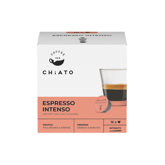 Kapsułki NESCAFÉ® Dolce Gusto® CHiATO Espresso Intenso, 16 szt.
