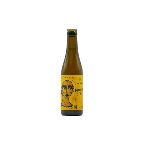 Boisson pétillante à base de thé fermenté bio ACALA Premium Kombucha Mimosa Style, 330 ml
