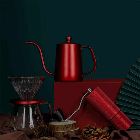 Kohvivalmistuskomplekt TIMEMORE Limited Edition Festival Red Pour Over