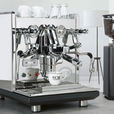 Coffee machine ECM “Synchronika Stainless Steel / Anthracite”