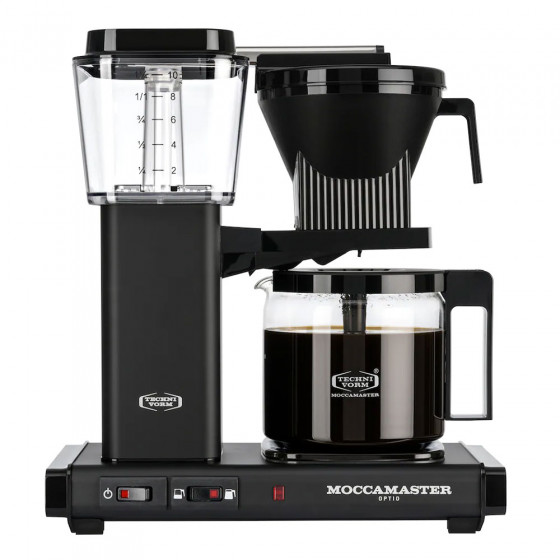 Kaffebryggare med filter Moccamaster Optio Matt Black