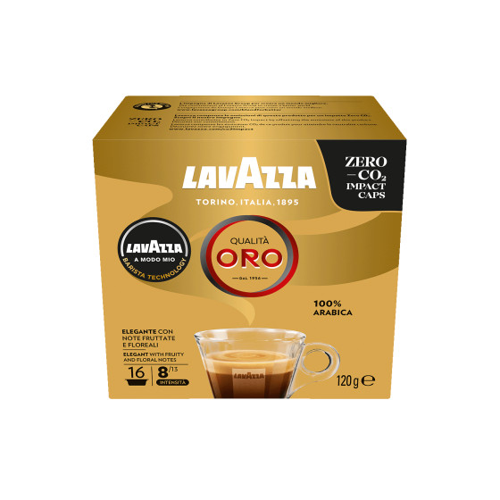 Kaffekapslar för Lavazza®-maskiner Lavazza A Modo Mio Qualità Oro, 16 st.