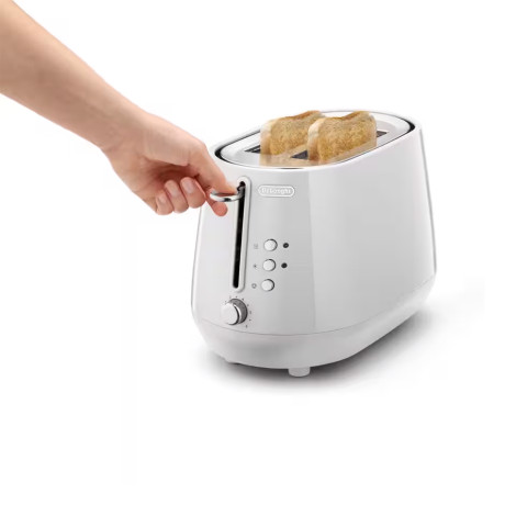Toaster De’Longhi Eclettica Weiß CTY2103.W