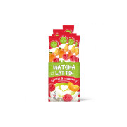 Instant tea drink g’tea! Matcha Latte Apricot & Raspberry, 10 pcs.