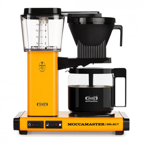 Demonstracinis filtrinis kavos aparatas Moccamaster KBG 741 Select Yellow Pepper