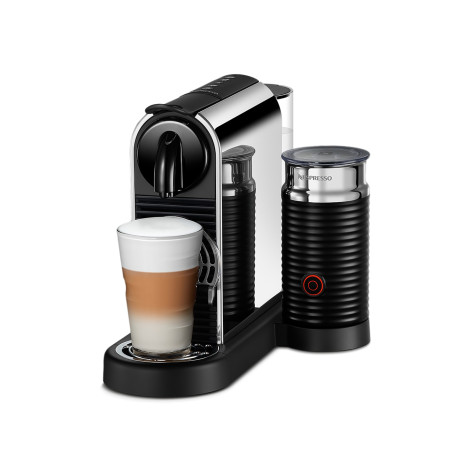 Nespresso CitiZ Platinum & Milk Stainless Steel C Kaffemaskin med kapslar