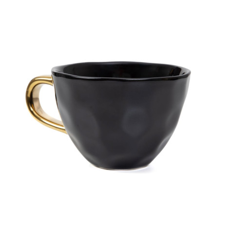 Cup with a handle Homla MALBI Black, 350 ml