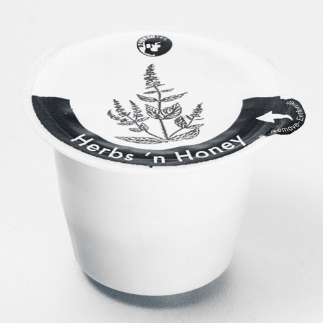 Organic tea capsules for Nespresso® machines Bistro Tea Herbs’n Honey, 10 pcs.