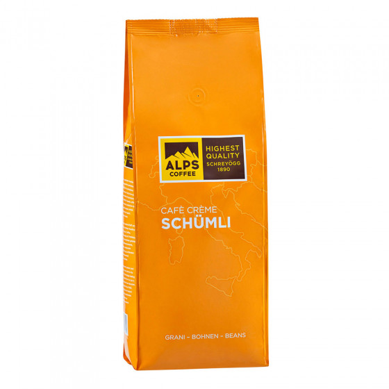 Schreyögg Kaffeerösterei Kaffeebohnen Alps Coffee „Caffè Crème Schümli“, 1 kg