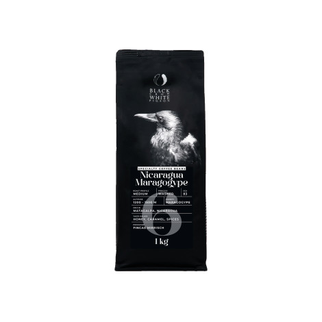Specializētās kafijas pupiņas Black Crow White Pigeon Nicaragua Maragogype, 1 kg