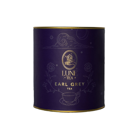 Black Tea Lune Tea Earl Grey Tea, 40 G