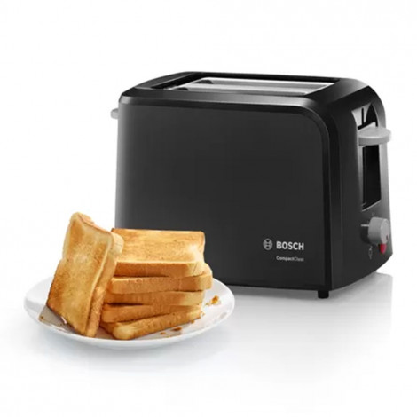 Toaster Bosch Compact Class Black TAT3A013