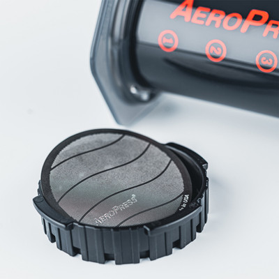 Wiederverwendbarer Filter für AeroPress Kaffeemaschinen