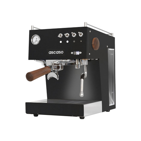 Ascaso Steel Duo PID V2 pusiau automatinis kavos aparatas – juodas/rudas
