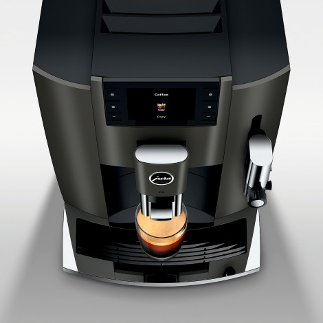JURA E8 Dark Inox (EC) täisautomaatne kohvimasin – hall