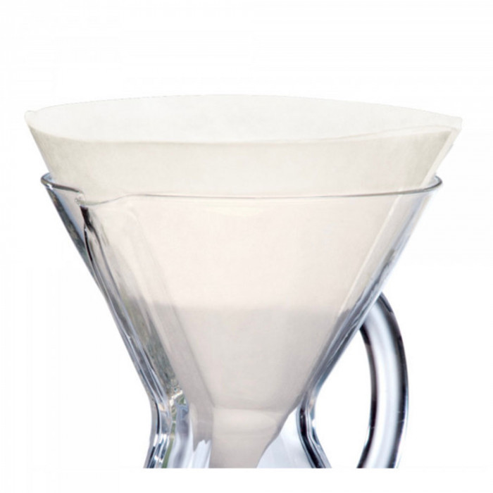 Unfolded paper filters Chemex Circles, 100 pcs. Coffee Friend