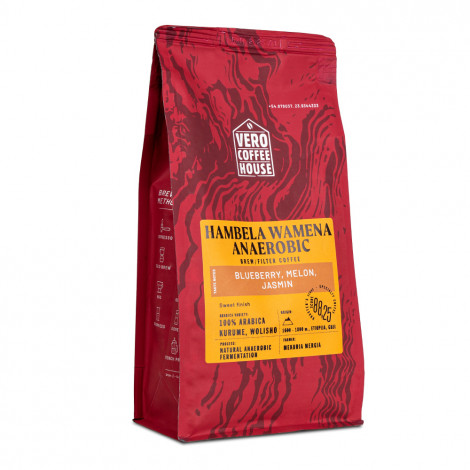 Spezialitätenkaffee Vero Coffee House „Ethiopia Hambela“, 500 g ganze Bohne