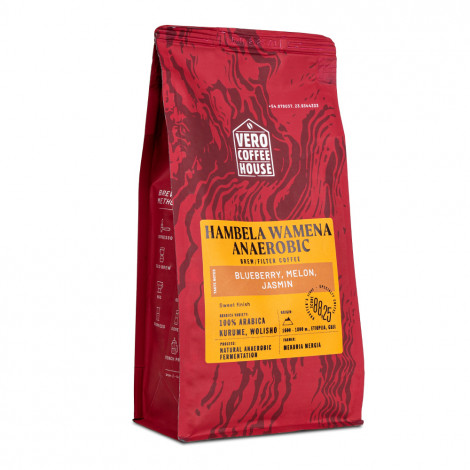 Grains de café de spécialité Vero Coffee House Ethiopia Hambela, 500 g